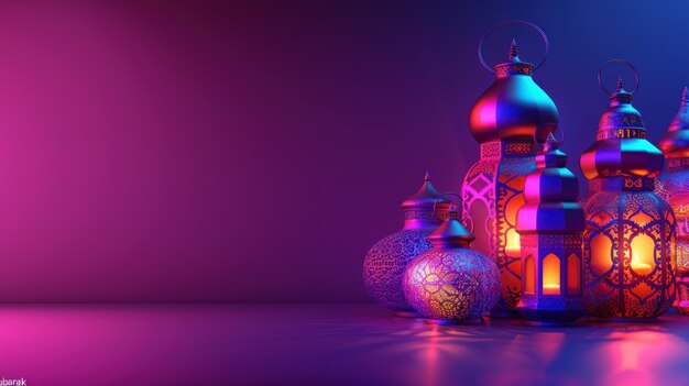 Ornamental Lanterns in a Festive Atmosphere