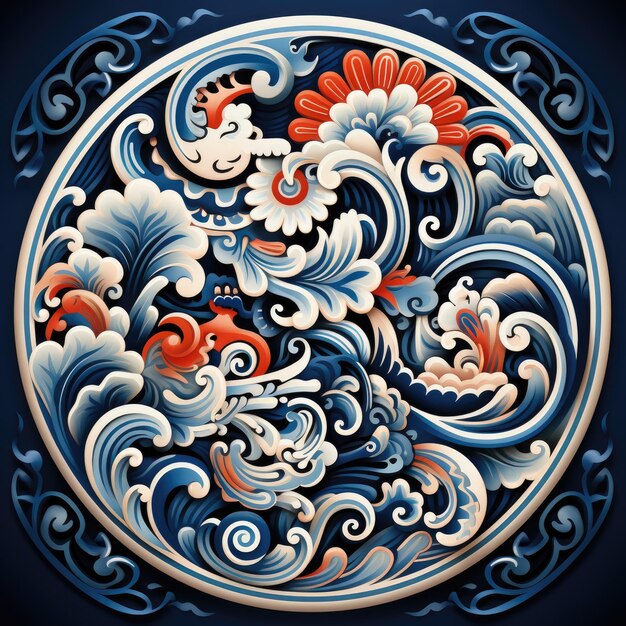 Ornaments of China style