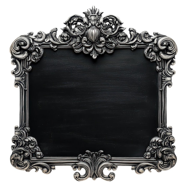 Ornate Blackboard Sign Ready for Store Display