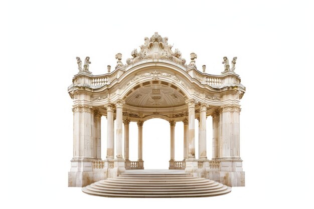 Photo ornate classical architectural structure