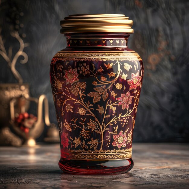 Photo ornate vintage jars timeless elegance for collectors