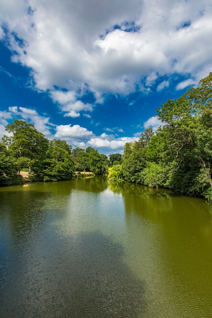 Orsteds Park in Copenhagen, Denmark