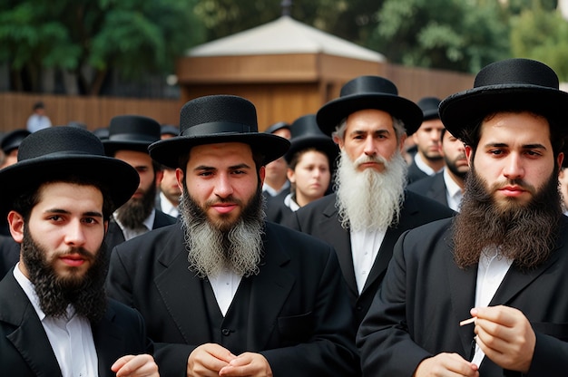 orthodox jews worshiping