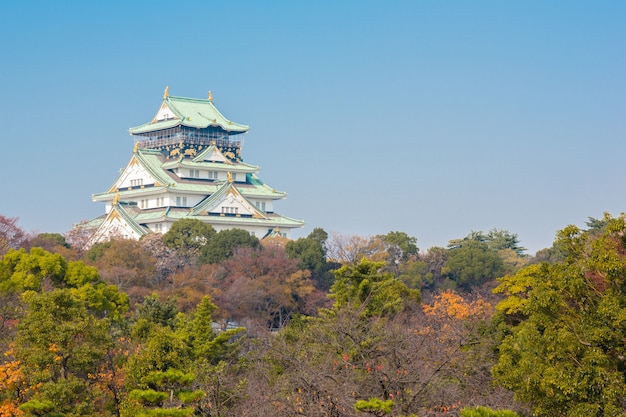 Osaka castle Japan