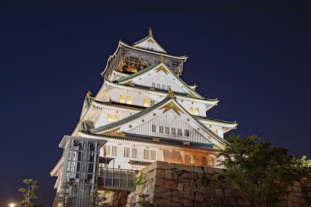 Osaka Castle Night Illumination