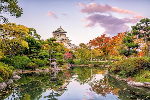 Osaka Castle in Osaka