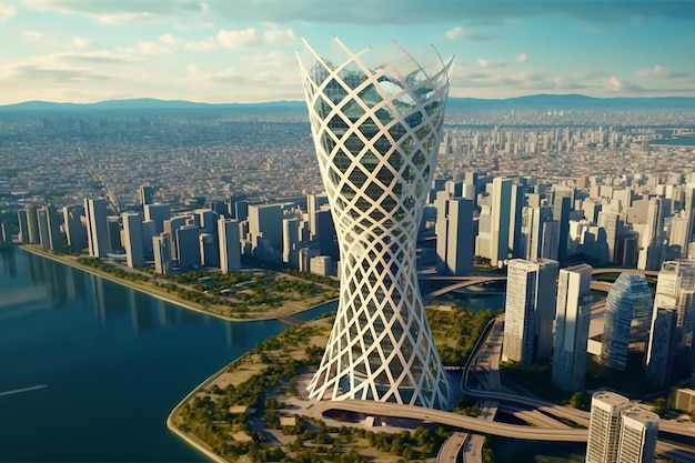 Osakas Future Mega Tower A Vision of the Tallest Heights