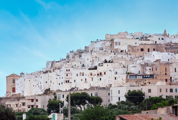 Ostuni town in Puglia Italy