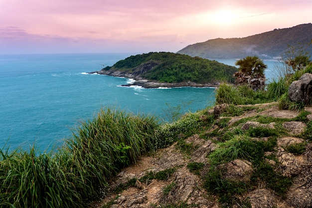 Other view of Promthep cape, Phuket, Thailand.