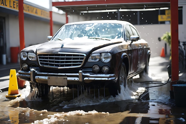 Outdoor Car Washing