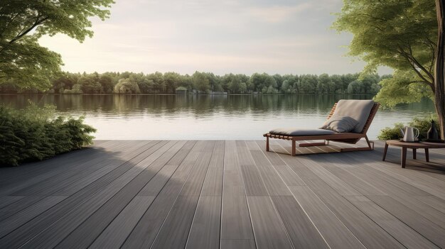 Photo outdoor grey wood planks