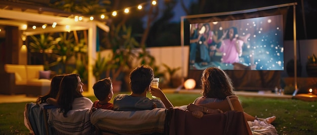 Outdoor Movie Experience