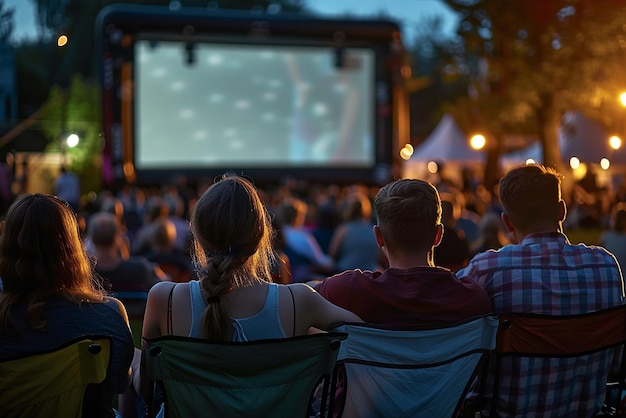 Outdoor Movie Experience