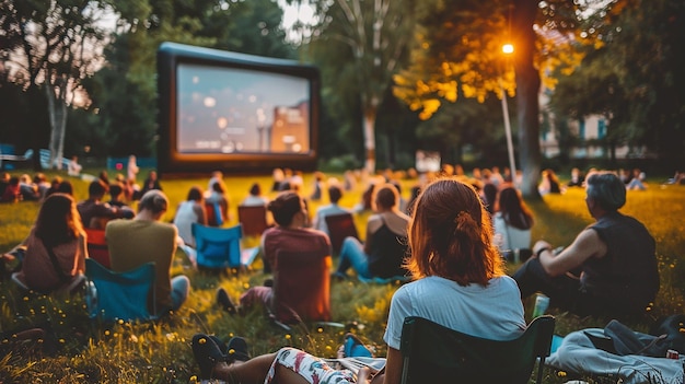 Outdoor Movie Experience