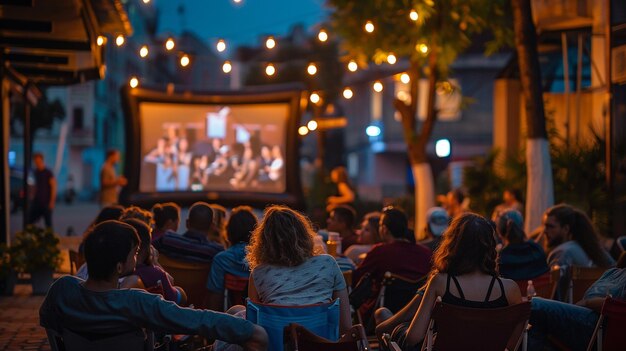 Outdoor Movie Experience