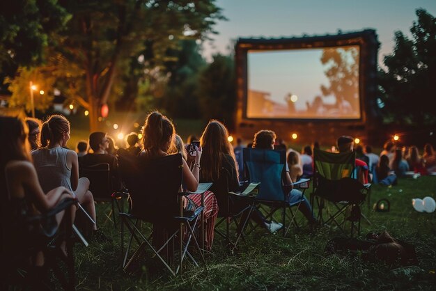 Outdoor Movie Experience