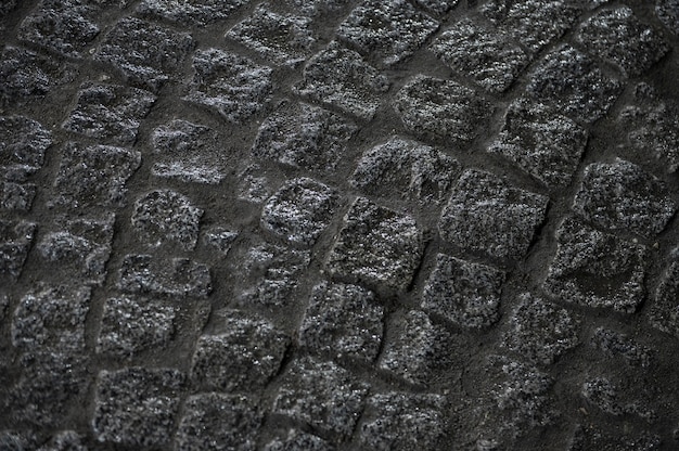 Outdoors cobblestone texture