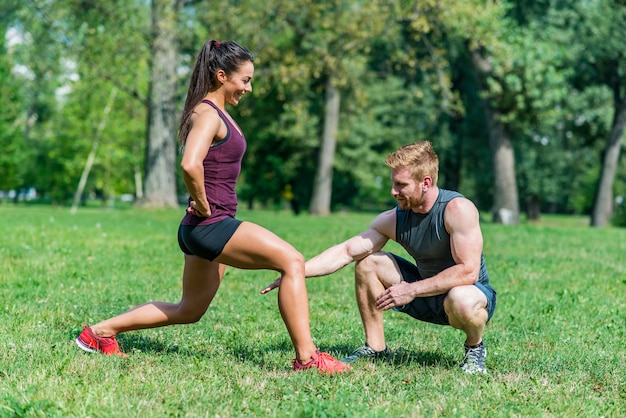 Outdoors training