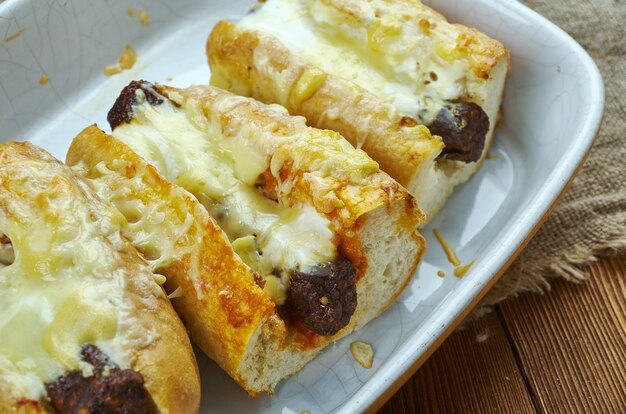 Oven Baked Chili Cheese Dogs