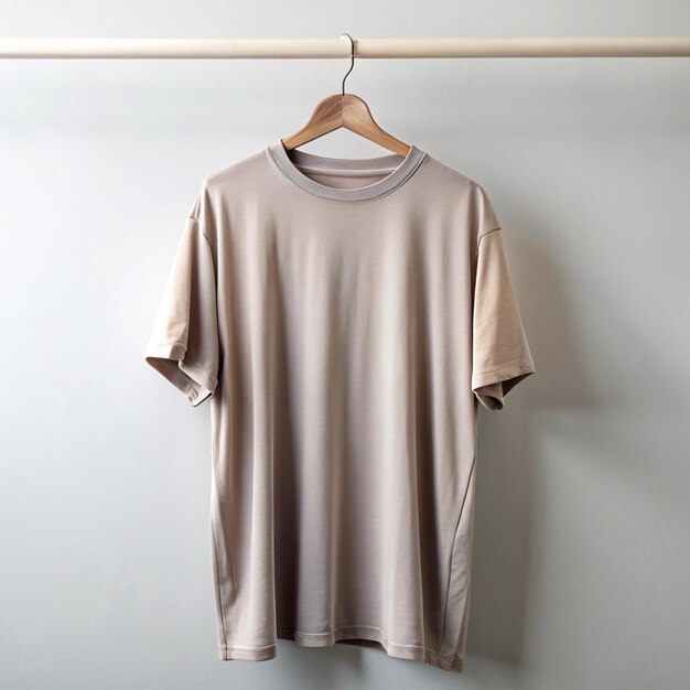 Photo oversized tshirt on hanger 4k hd photo