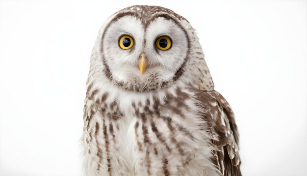 Owl Bird Isolated on white background