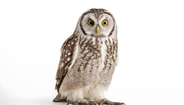 Owl Bird Isolated on white background