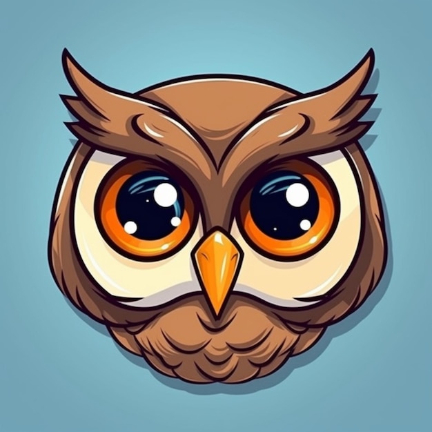 Owl Clipart 3D Vector