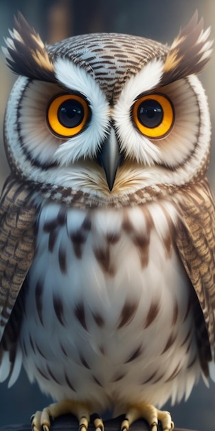 Owl in nature photo