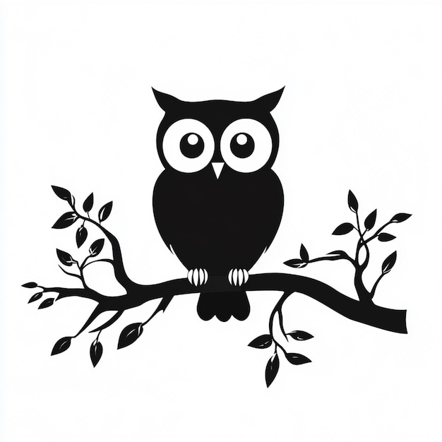 Owl Vector Silhouette