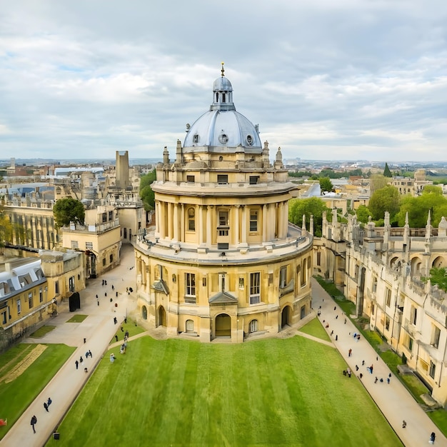 Oxford Universitys campus photographed in its full glory