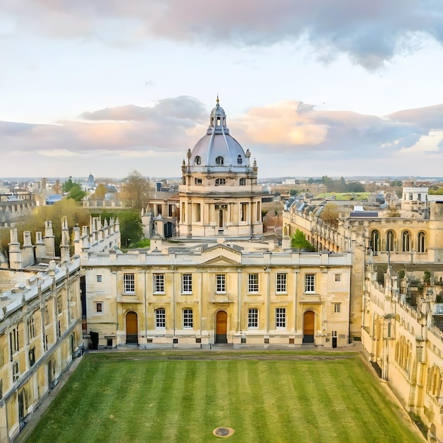 Oxford Universitys campus photographed in its full glory