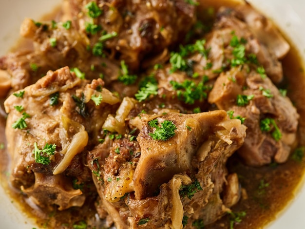 Oxtail Traditional dish of Brazilian cuisine