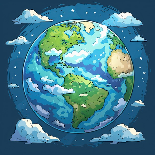 Ozone layer in cartoon style stylize 250 v 6 Job ID 1ccb0f5c61df4066b7a94eea94beb5db