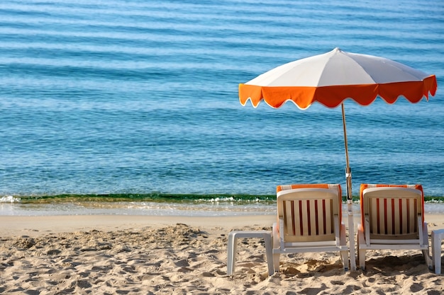  Pacific beach umbrella and chair