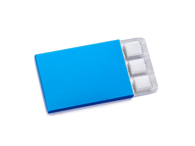 Pack of Chewing Gum transparent background