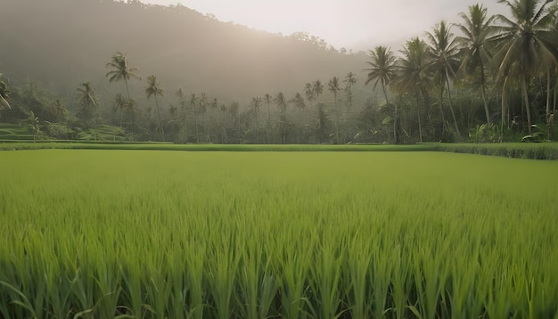 Paddy fields in Ubud Bali