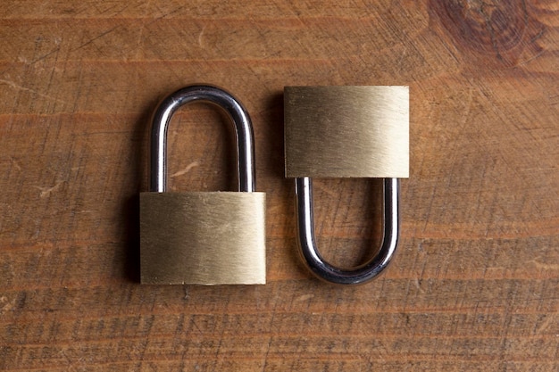 Padlock background Security and safety concept