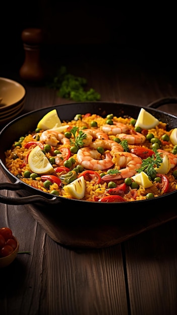 Paella A Spanish Flavour Dish