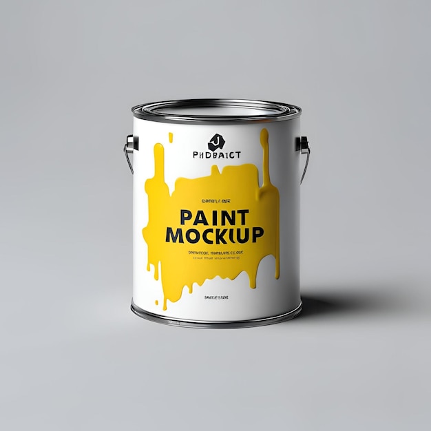 paint can mockup