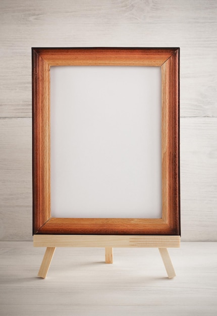 Paint frame on wood