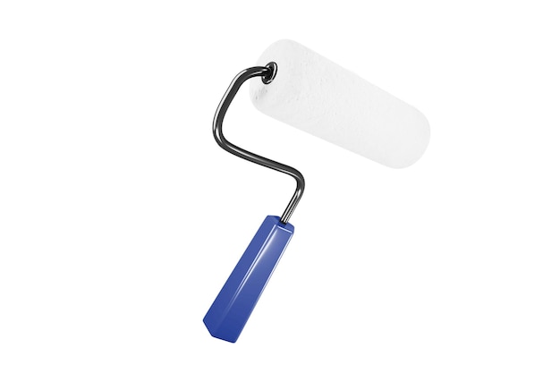 Photo paint roller repair tool 3d render