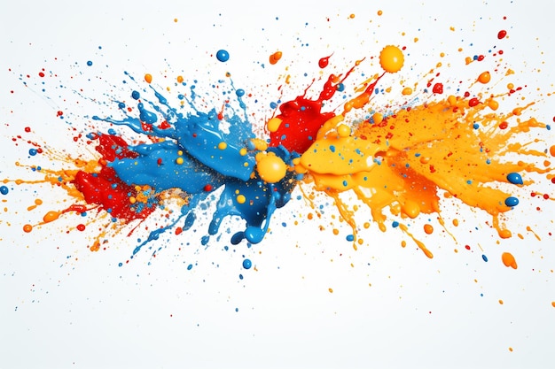 Paint Splatter Images background and copy space