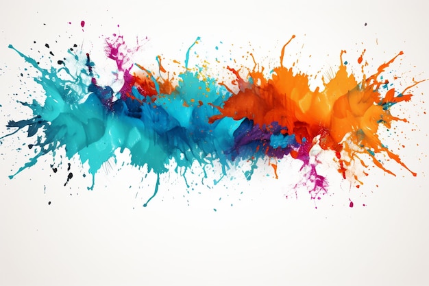 Paint Splatter Images background and copy space