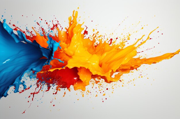 Paint Splatter Images background and copy space