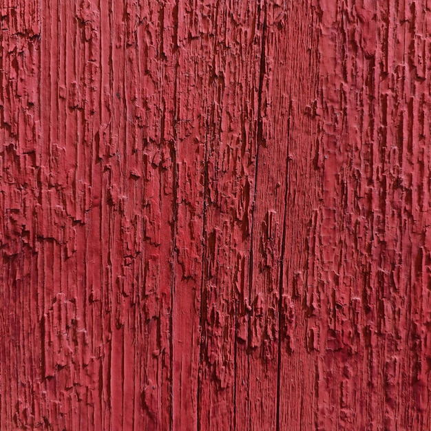 Painted wood texture Red background texture