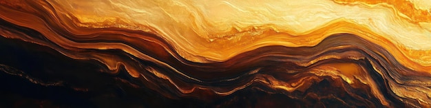 a painting of a brown and orange colored background