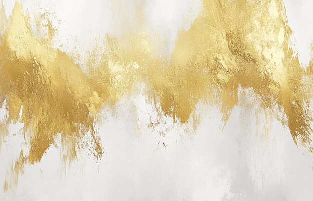 a painting by person of gold paint by person