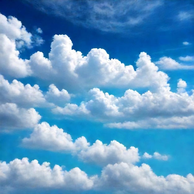 a painting of clouds with the word cloud on it