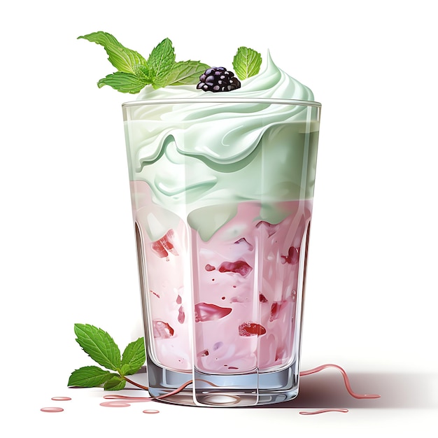 Painting the Flavors A Colorful Journey into Watercolor Drink Illustrations