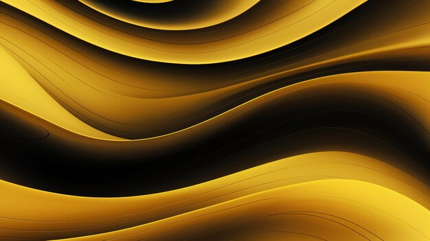 a painting of a gold and black background with a gold background